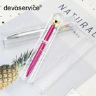 Простой Прозрачный чехол для карандашей, пластиковая коробка для хранения, Обучающие Канцтовары, Хрустальная коробка для ручек, Подарочные Товары для офиса