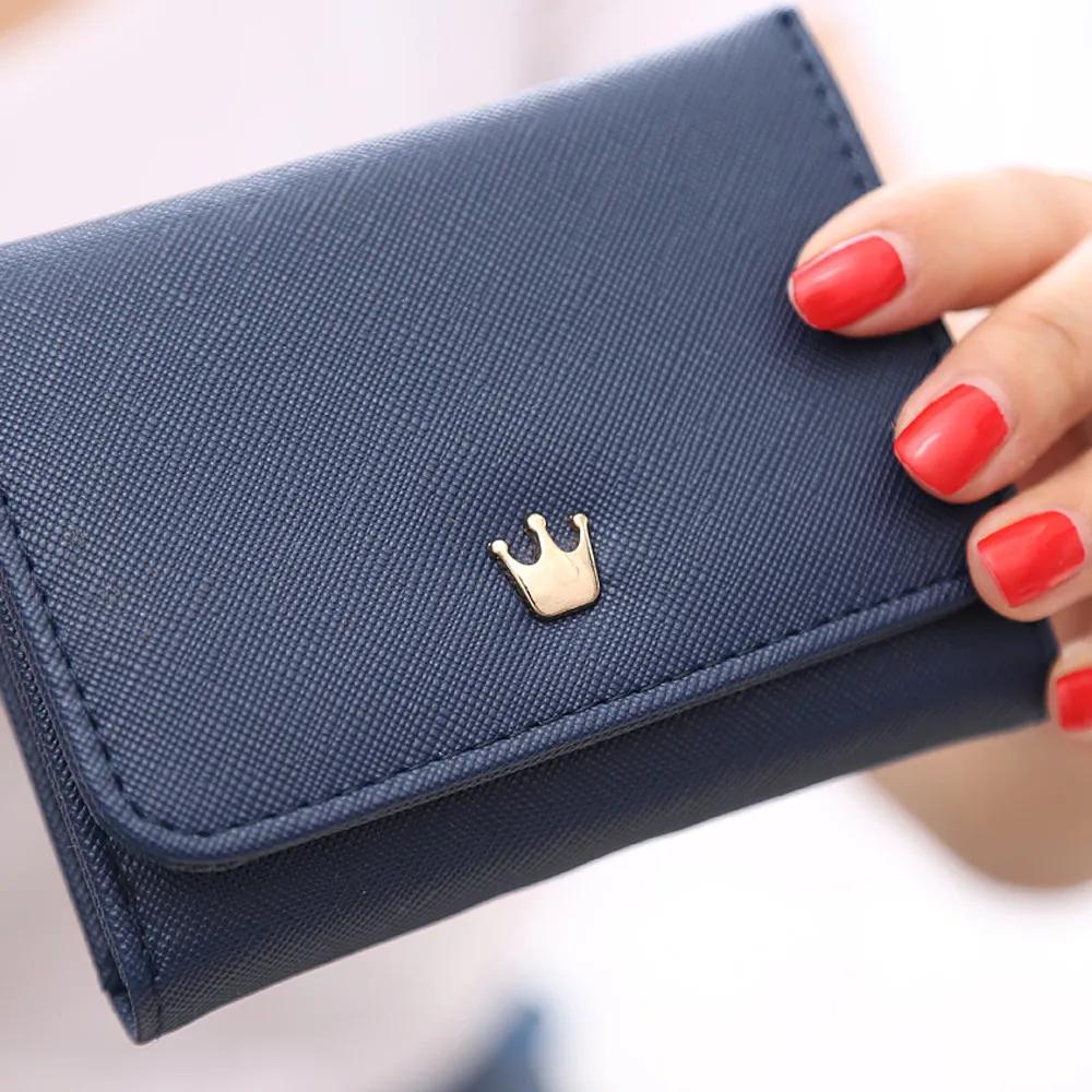 Aelicy женский кошелек держатель для карт кошельки маленький с короной портмоне