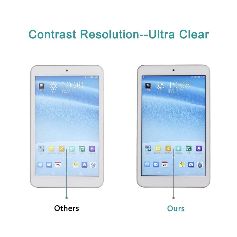 Закаленное стекло для Asus MEMO Pad 8 ME181 ME181C ME181CX ME8110C K011 K01G Защитная пленка экрана с