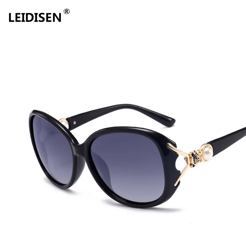 LEIDISEN роскошные брендовые дизайнерские поляризованные солнцезащитные очки