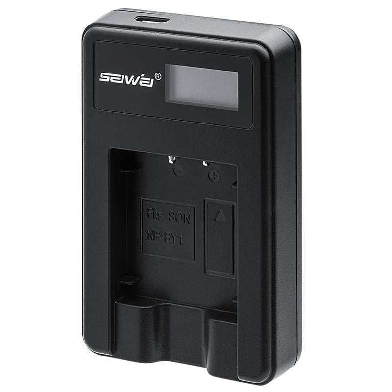 

SEIWEI NP-BY1 NPBY1 NP BY1 dual usb Battery Charger for Sony HDR-AZ1 HDR-AZ1VR HDR-AS100v AZ1VR AZ1VB AZ1VW with LCD screen