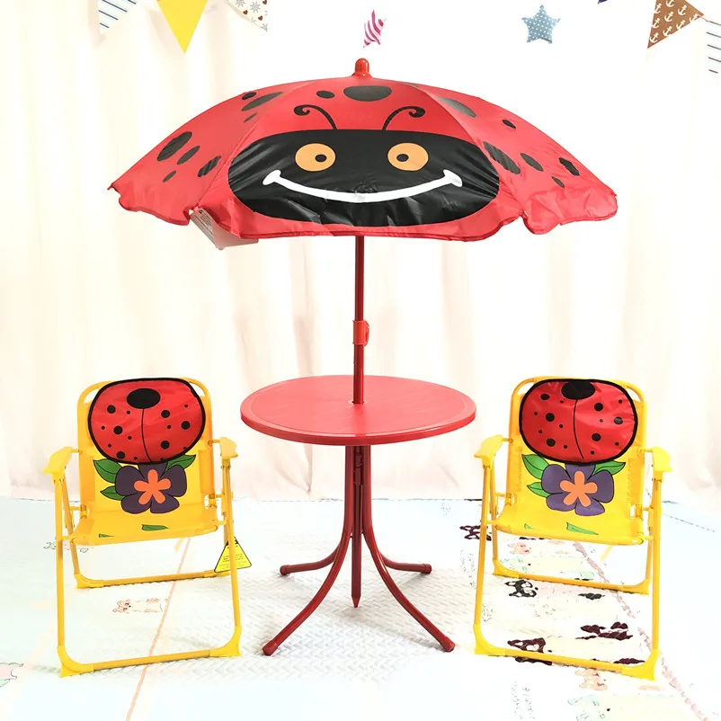 Louis Fashion Outdoor sets Garden Children Thickening Kindergarten Learning Folding Game Toy Table | Мебель