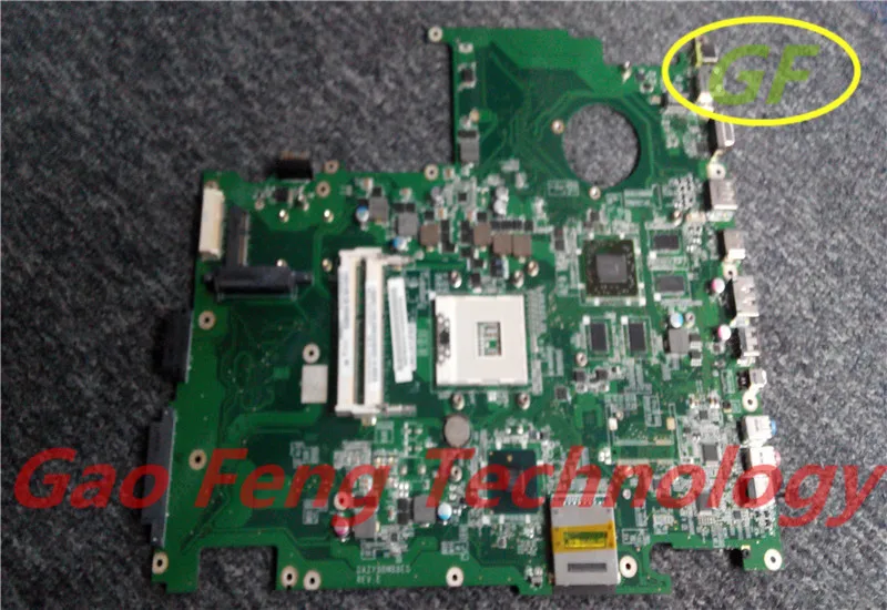 Материнская плата для ноутбука Acer 8942G MBPNS06001 DAZY9BMB8E0 материнская DDR3 HM55
