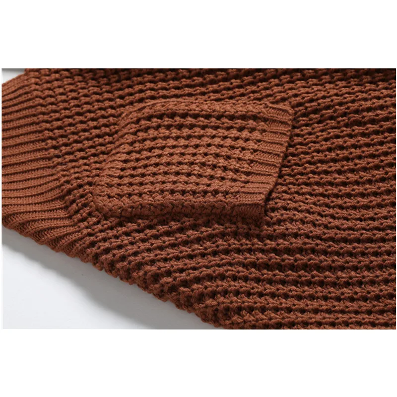 Yuzhenli New Elegant warm autumn winter sweater cardigan women Twist knitted Casual red |