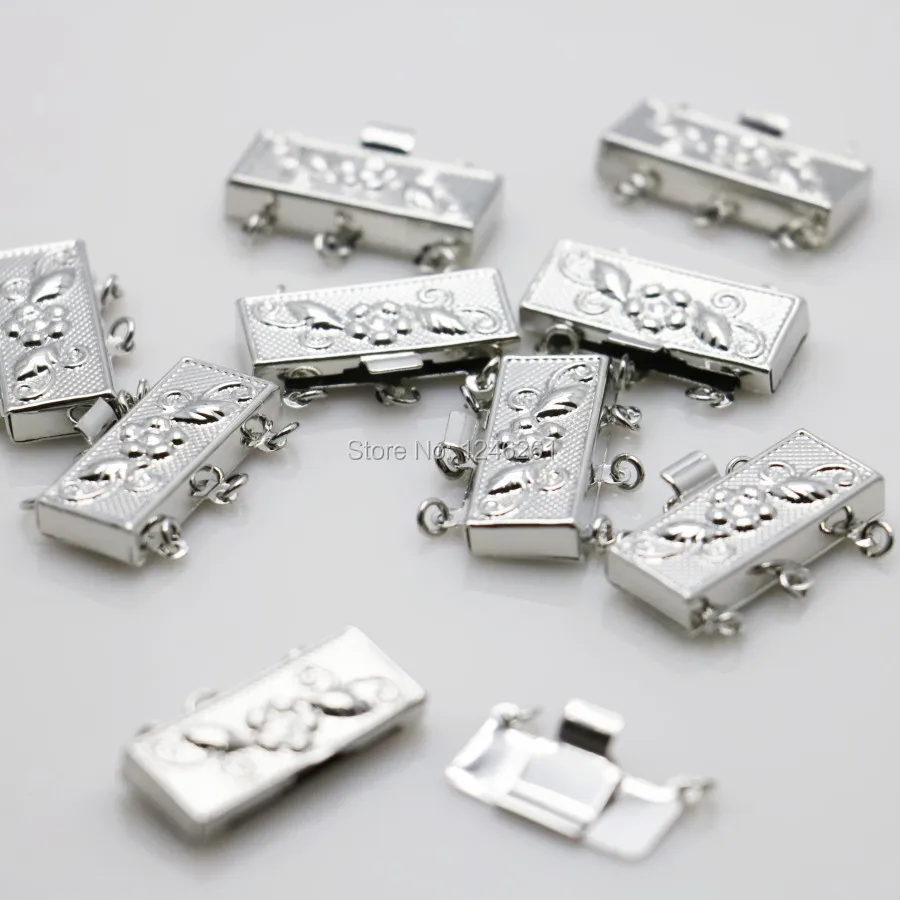 10 шт. аксессуары кнопки фитинги для застежек ювелирные изделия прямоугольник