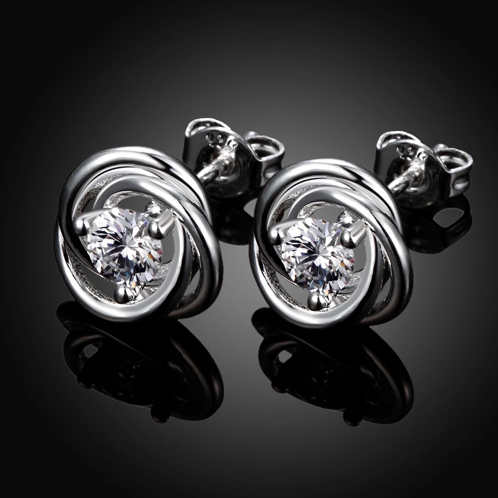Женские серьги гвоздики с цветочным рисунком|crystal stud earrings|stud earringsearrings creative |