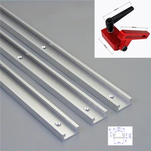 T-tracks алюминиевый слот, торцевая направляющая, приспособление и стопор для деревообработки, инструмент для фрезерного стола, ленточные пилы