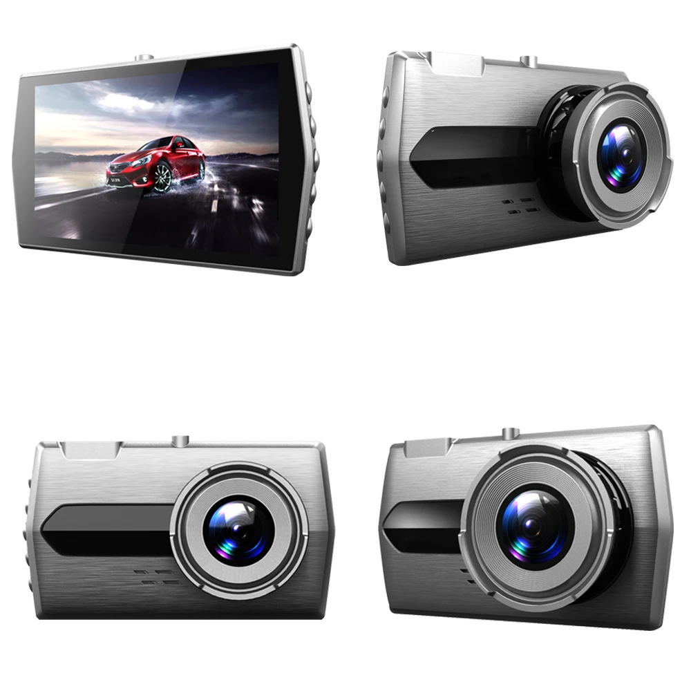 Автомобильный видеорегистратор ADDKEY с двумя объективами автомобильная камера Full