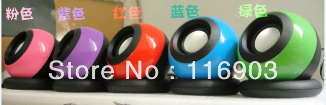 Free Shipping Eye shape #2 Multimedia Loudspeak Mini Music Speaker Box Portable Loudspeaker For Notebook PC MP4 Phone | Электроника
