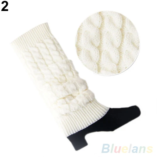 Женские вязаные крючком зимние гетры длинные чулки манжеты чулки|boot cuffs|winter leg