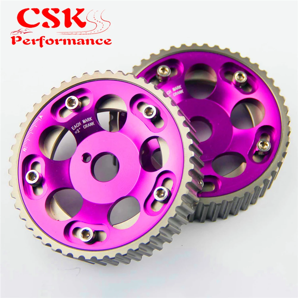 Комплект регулируемых шкивов для кулачковых передач 2 шт. подходит Toyota Supra 1JZ 1JZGTE