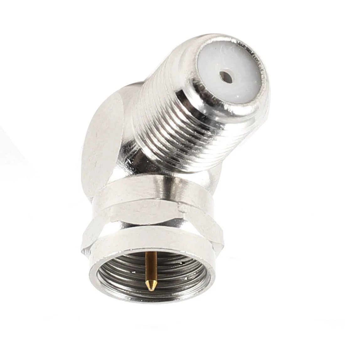 Высокое качество F Женский к мужскому гнезду правый угол RF коннектор адаптер