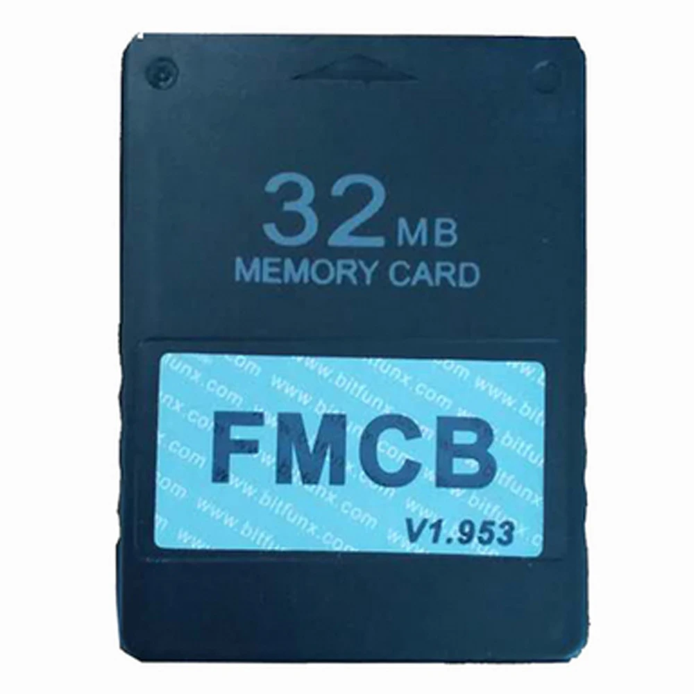 10 шт. F MCB карты бесплатно MCboot v1.953 8 Мб/16 Мб/32 Мб/64 Мб карты памяти для Playstation 2 для PS2