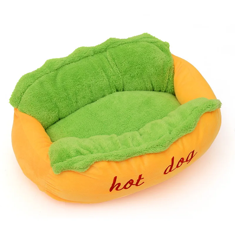 New Pattern Dog Sofa Removable Cover Soft Original Nest For Small Medium Dogs Hot Kennel Hand Wash Waterproof Bottom Bed | Дом и сад