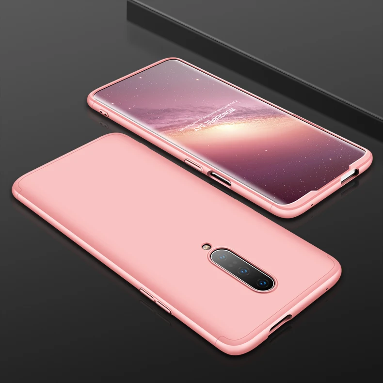 Чехол 9 цветов для Oneplus 7 Pro, роскошный чехол, полное защитное кольцо, противоударный чехол для телефона, чехол для Oneplus 7