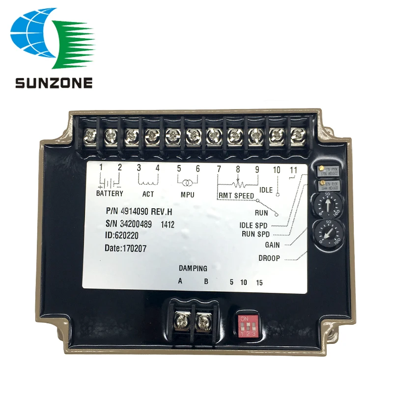 Блок управления скоростью 4914090 Регулятор скорости электроники генератора для