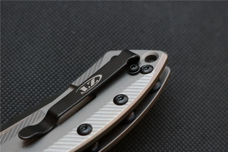 MIKER Zero tolerance ZT0801BRZ ball bearing Folding Knife M390 blade Titanium handle Camping Hunting Survival Knives Outdoor EDC |
