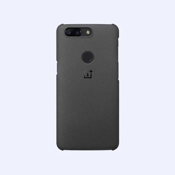 100% Оригинальный Oneplus 5T чехол с песчаником черного цвета из палисандра или