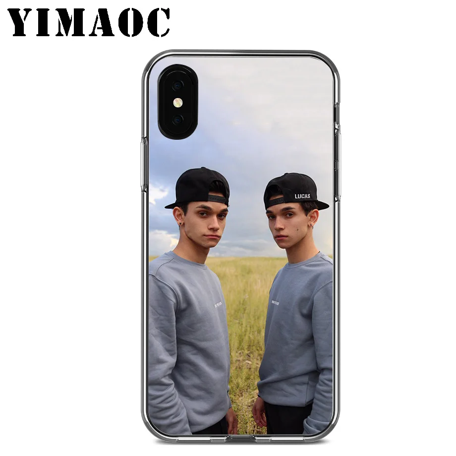 YIMAOC Lucas и marus Dobre Twins Мягкий силиконовый чехол из ТПУ для Apple Iphone Xr Xs Max X 10 8 Plus 7 6 S SE 5s |