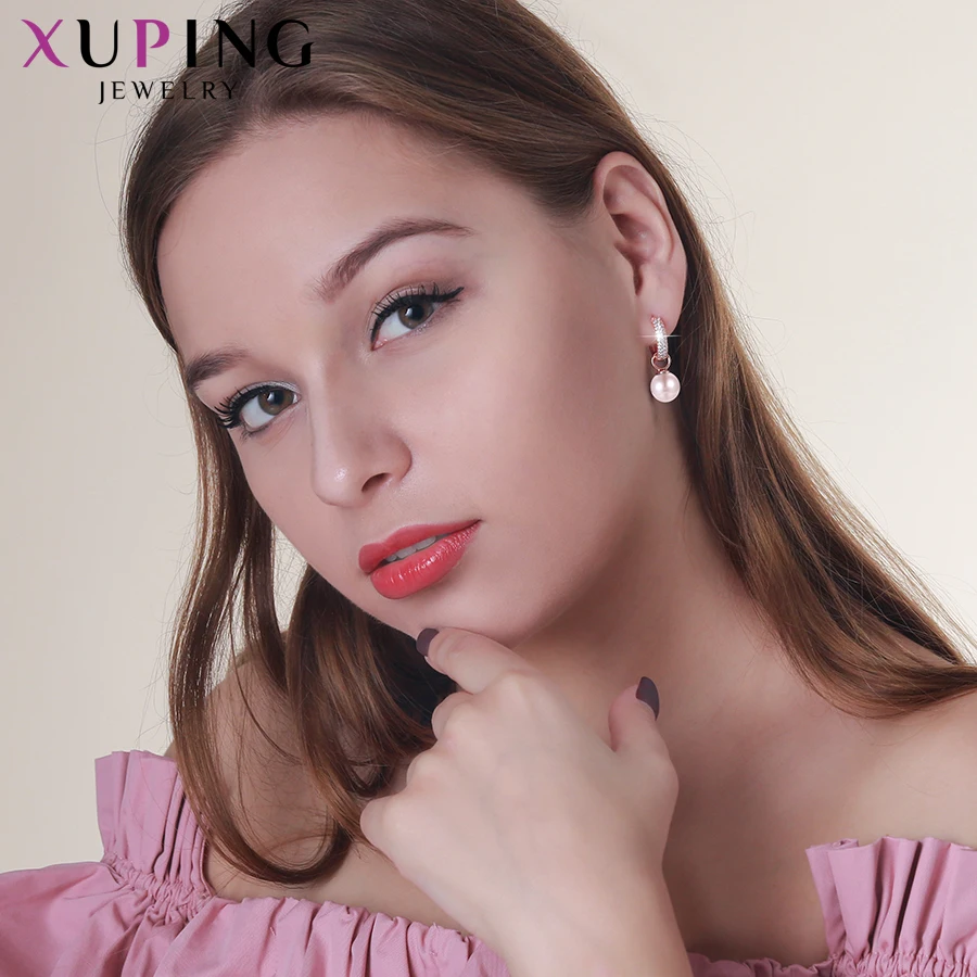 Ювелирные изделия Xupingg романтические серьги с искусственным жемчугом и