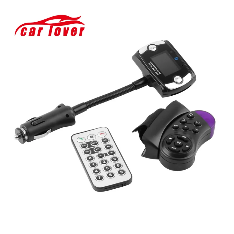 Автомобиль MP3 радио Беспроводной Bluetooth fm передатчик дистанционного Управление
