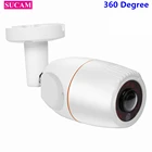 2.0MP Bullet AHD наружная рыбий глаз камера водонепроницаемая 360 градусов объектив домашний уличный магазин камера видеонаблюдения панорамная