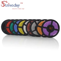 10 meters 32 8ft 22awg flexible silicone rubber wire tinned copper line rc cable diy with 10 colors to choose from
