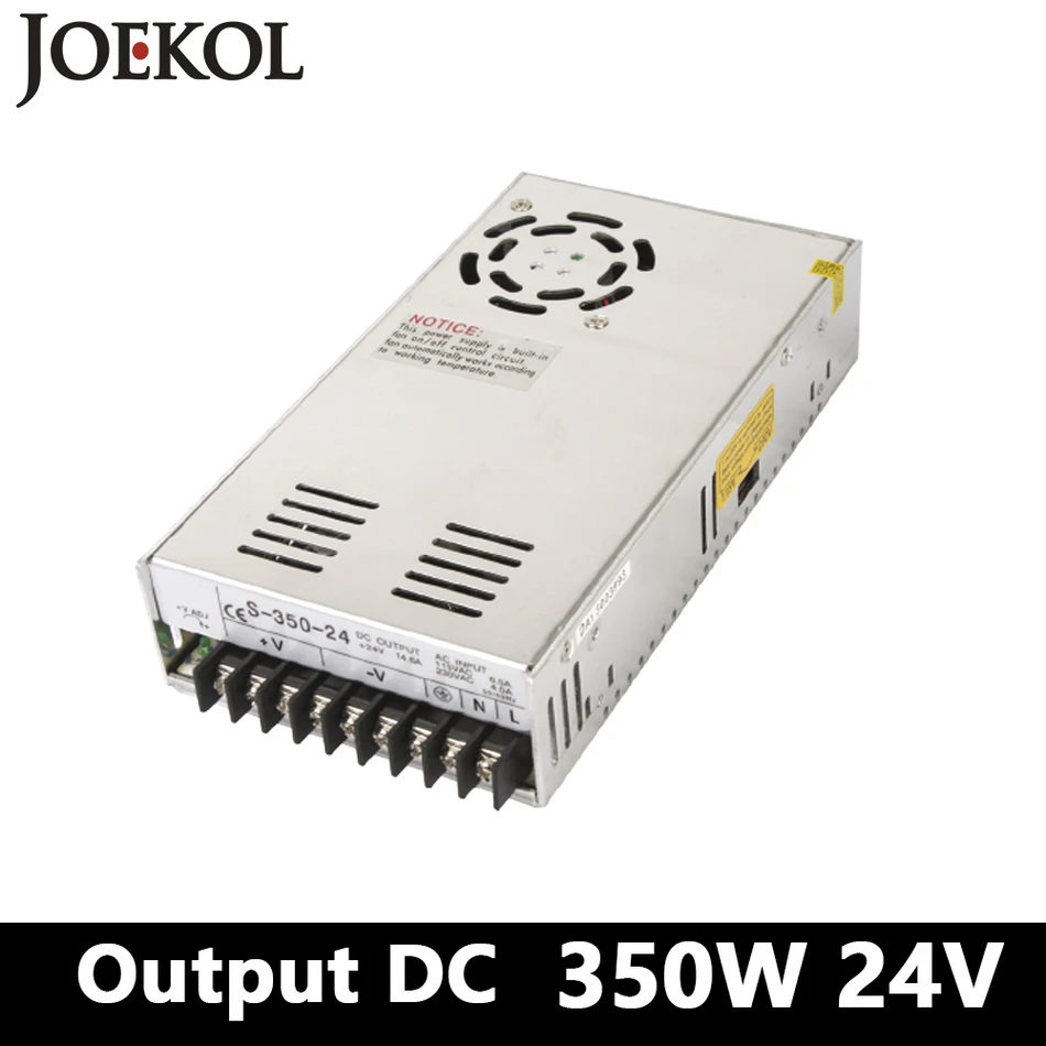 

switching power supply 350W 24v 14A,Single Output ac dc converter for Led Strip,AC110V/220V Transformer to DC 24V