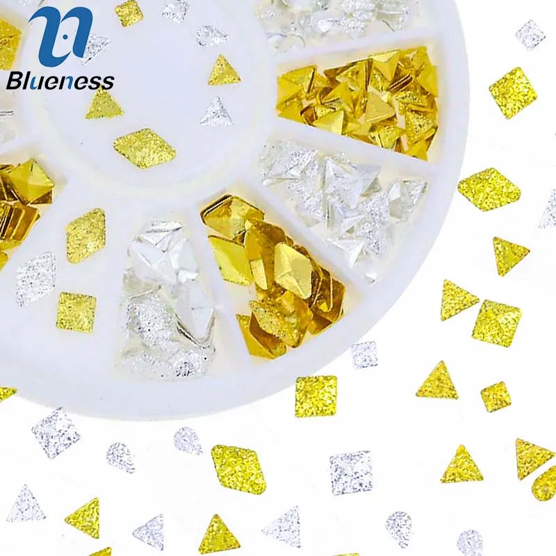 Японский стиль гвозди гвоздики золотого и серебряного цвета грубая