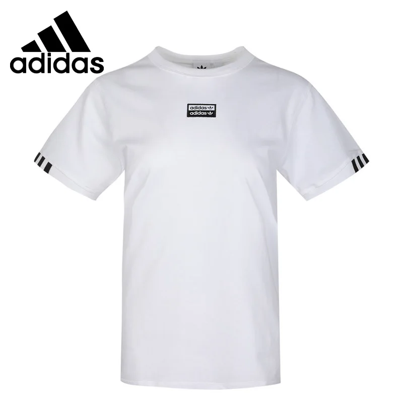 Новое поступление оригинальная вокальная футболка Adidas Originals женские футболки с
