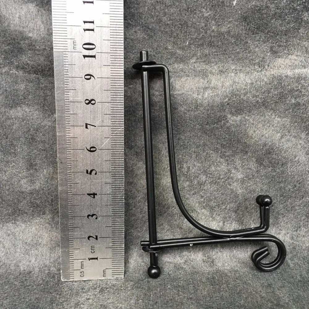 1 шт. амонитовый образец раковины черный металлический стенд кварцевый кристалл