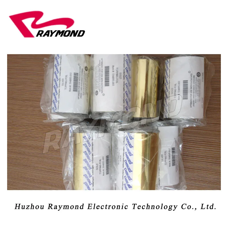 Datacard Gold Topping Foils 594885 003 используемый на datacard 280P|foil gold|foil embossing |