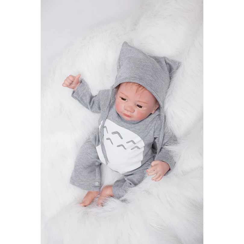 Кукла реборн силиконовая Мягкая 50 см 20 дюймов|reborn girl|silicone rebornsilicone reborn boy |
