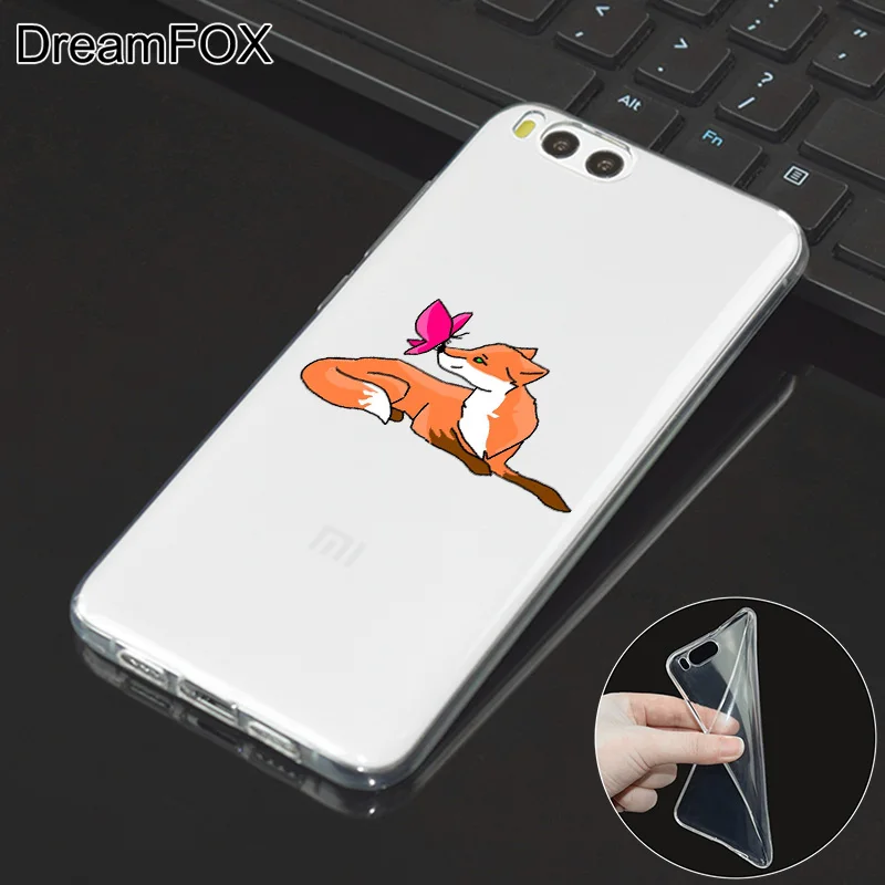 DREAMFOX M527 Little Prince And Fox Soft TPU Silicone Case Cover For Xiaomi Mi Note 2 3 4 5 6 8 SE M5 4C 4S 5C 5S 5X 6X A1 Plus |