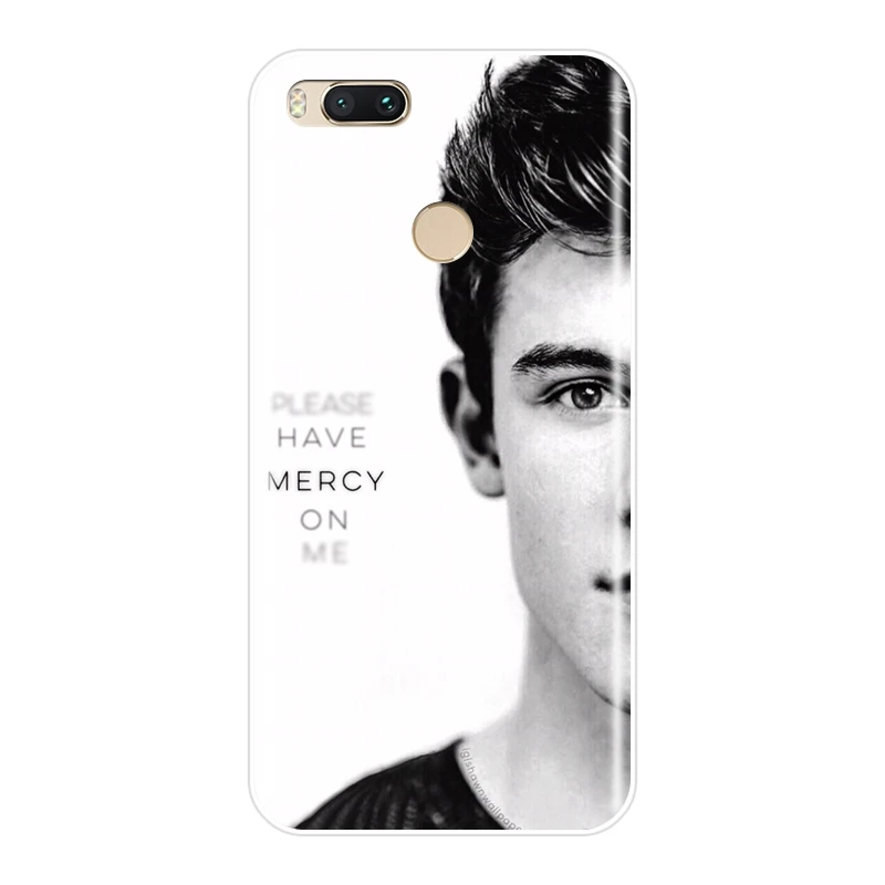 Задняя крышка Shawn Mendes Singer для Xiaomi Mi A1 A2 8 Lite SE мягкий силиконовый чехол телефона 5 5C
