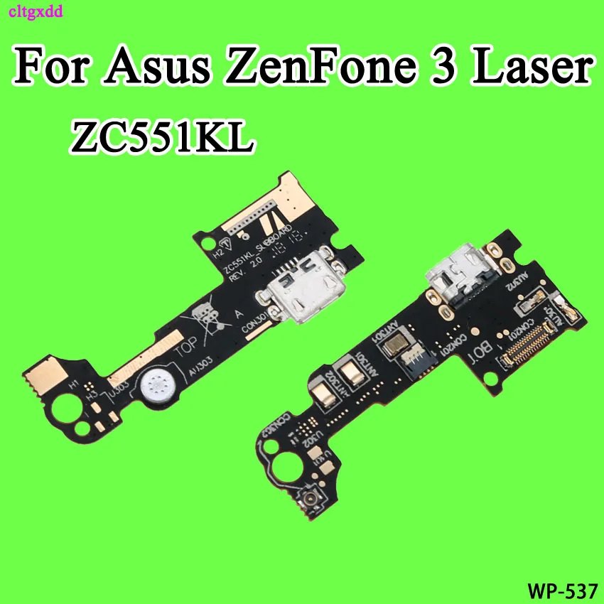 Запасные части для Asus Zenfone 3 Laser ZC551KL док-разъем Micro USB зарядный порт гибкий кабель