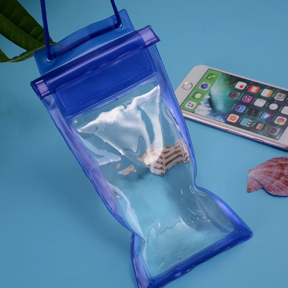 Водонепроницаемый подводный ПВХ пакет сумки для дайвинга iPhone Открытый мобильный