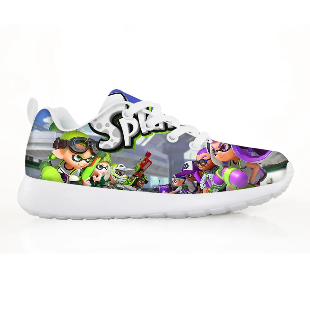 Изготовленный На Заказ Splatoon 2 видов материала для лета, модная детская обувь для девочек, обувь детская обувь Sapato Infantil Прямая поставка