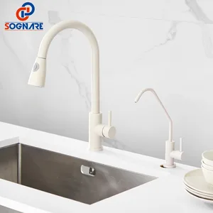 Смеситель для кухни SOGNARE, смеситель для горячей и холодной воды, кухонный кран с фильтром, кран для кухонной раковины и кухонный кран Ro 14