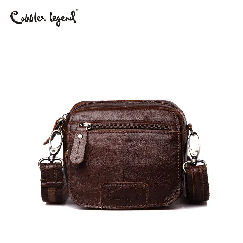 

Cobbler Legend Fashion Brand 2019 New Men's Vintage Genuine Leather Messenger Bag Men Male Cowhide Crossbody Bags for Men