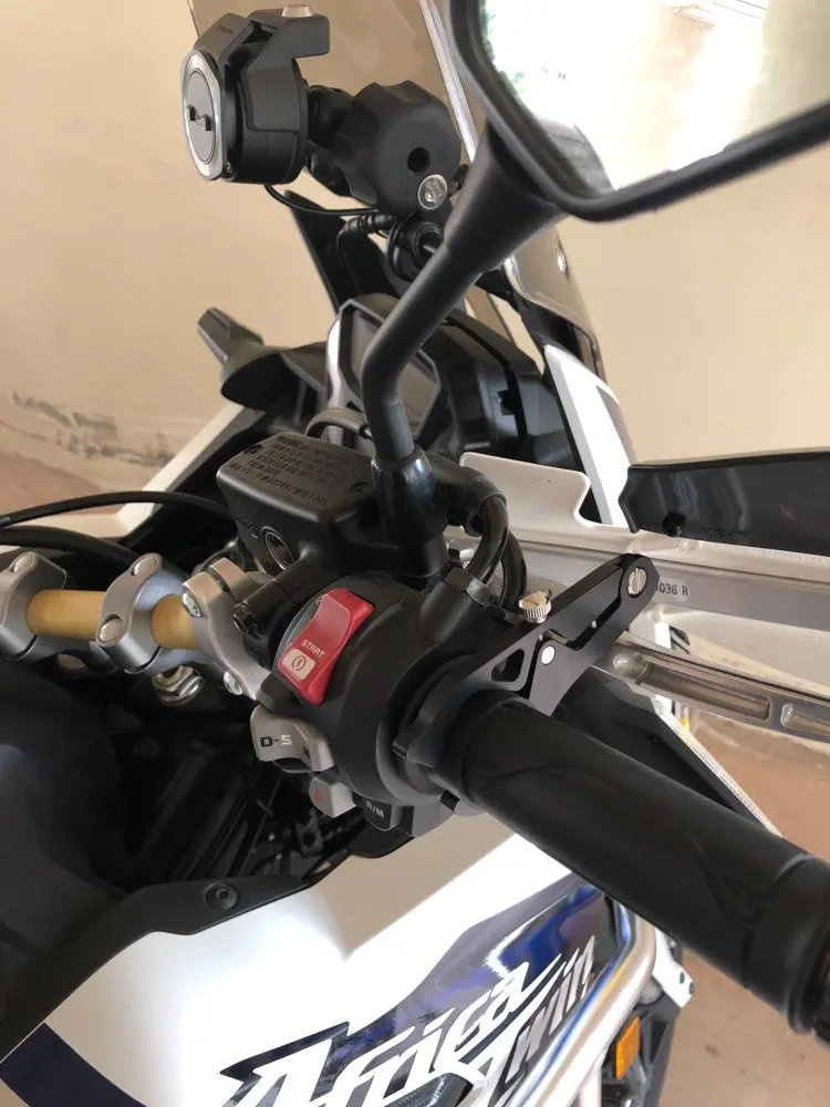 BIKINGBOY Универсальный алюминиевый замок дроссельной заслонки для Harley Davidson FLSTF Fat Boy