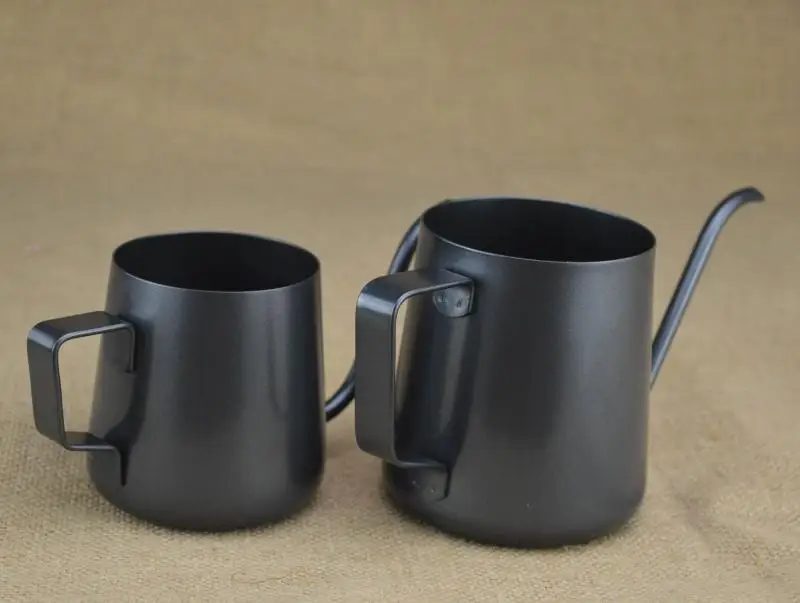 

Thick stainless steel kitchen tool bracket hand punch coffee pot drip gooseneck spout kettle metal coffee pot