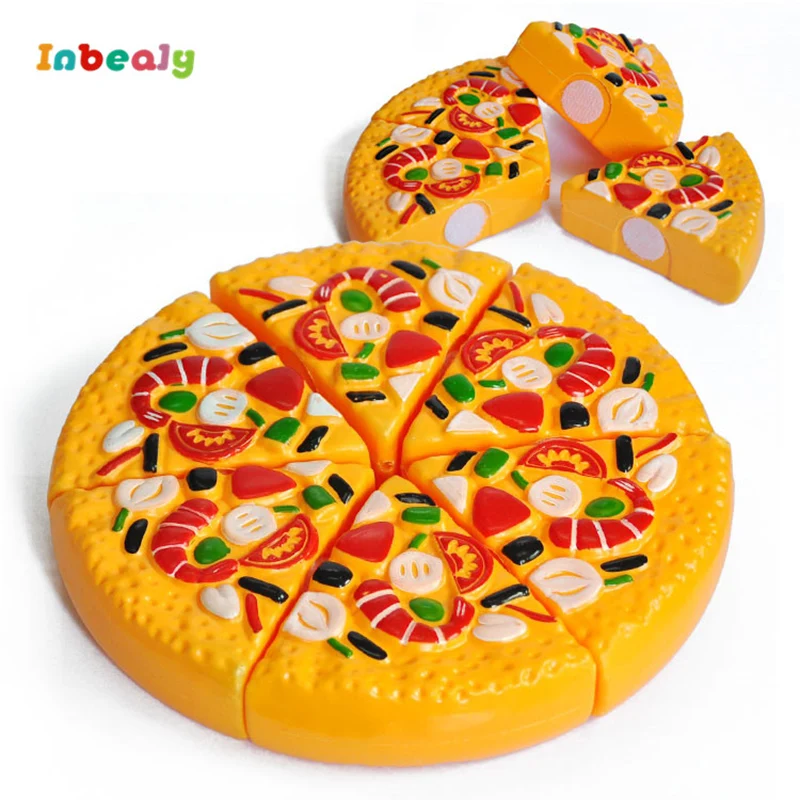 Кухонные Игрушки Inbeajy пластиковая пицца для резки игрушка еды игр на кухне