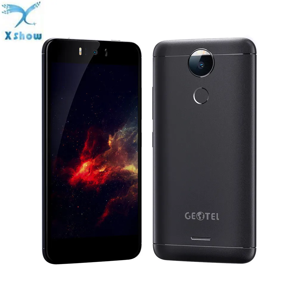 Смартфон GEOTEL Amigo, 4G, отпечаток пальца, ID, Android 7,0, MTK6753, четыре ядра, 5,2 дюйма, HD мобильный телефон, 3 ГБ+ 32 ГБ, 13 МП, 3000 мАч, OTG Мобильный телефон