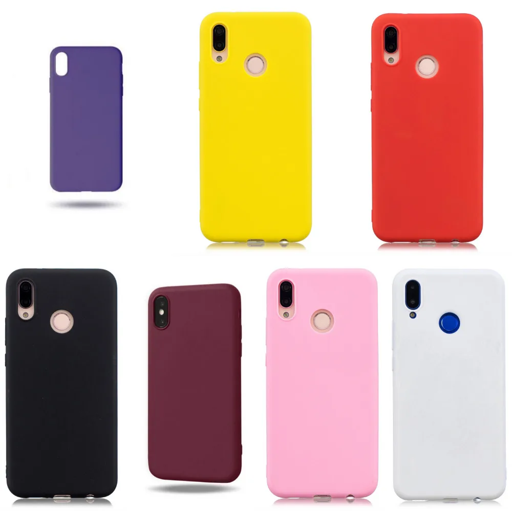 2019 чехол для huawei p 20 lite силиконовый Smart 2018 Y5 Y6 Prime mate корпуса телефона аксессуары |