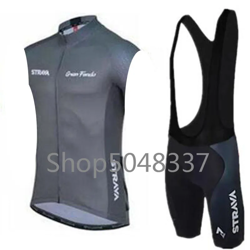 2019 Pro без рукавов Велоспорт Джерси нагрудник шорты набор лето для езды на