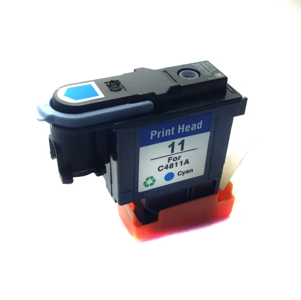 4 шт. совместимый для HP11 Cyan C4811A печатающая головка 11 OfficeJet 9110 9130 1000 1100 1200 2200 2280 2300|hp