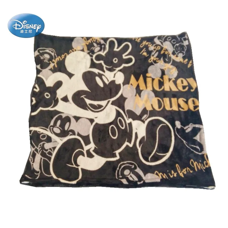Мягкая флисовая наволочка Disney большого размера 55x59 см с мультяшным Микки Маусом