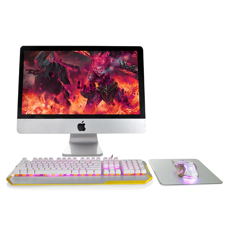 Клавиатуры английский Gaming Keyboard 104 клавиш клавиатура с подсветкой