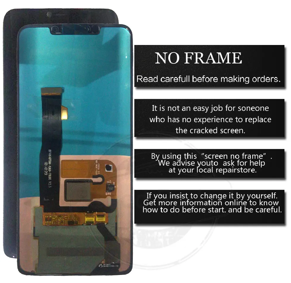 Amoled For Huawei Mate 20 Pro LCD Display Touch Screen Digitizer with fingerprint Assembly Original Mate20 | Мобильные телефоны и